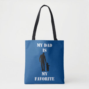 Bolso De Tela El regalo del día del padre emocional moda camiset