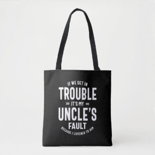 Bolso De Tela El regalo del padre de mi tío
