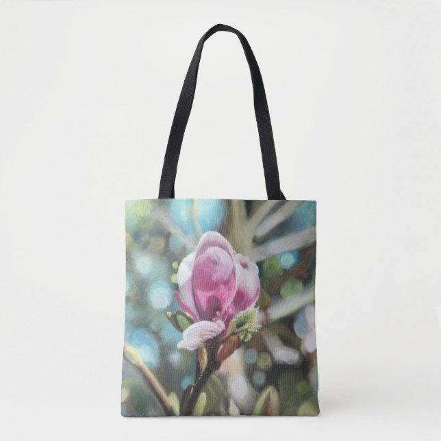 Bolso De Tela El resplandor fragante de la belleza - (Anverso)