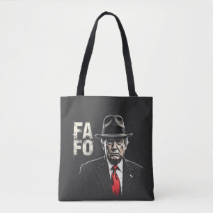 Bolso De Tela El retro estadounidense Donald Trump FAFO Patriota