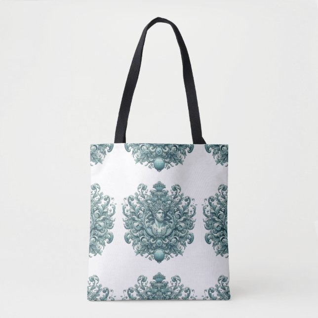 Bolso De Tela El rey de Aquamarin. (Anverso)