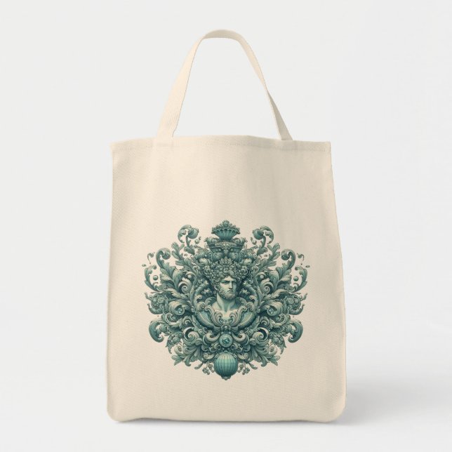 Bolso De Tela El rey de Aquamarin. (Frente)