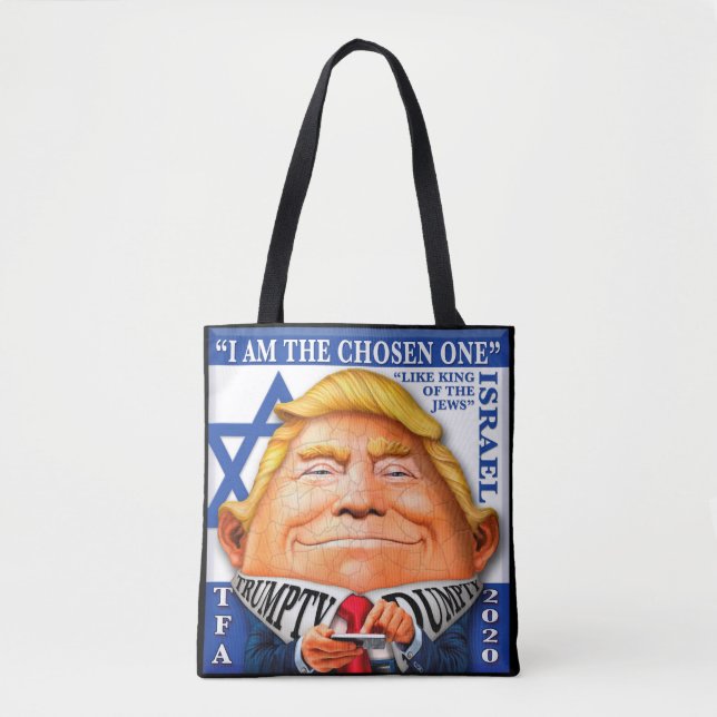 Bolso De Tela El "Rey de los judíos", un basurero de Trumpty (Anverso)