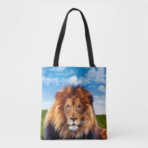 Bolso De Tela El Rey del Bosque