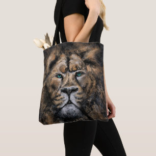 Bolso De Tela El Rey León - Resumen de pintura Art Moderno