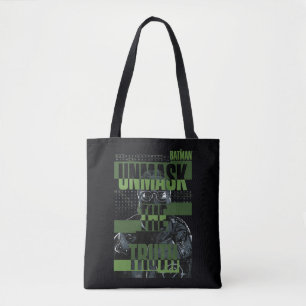 Bolso De Tela El Riddler - Desenmascara La Verdad