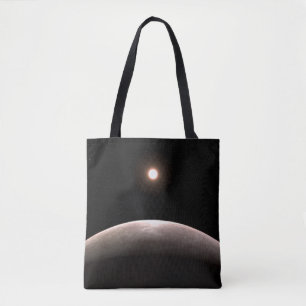Bolso De Tela El Rocky Exoplanet Lhs 475 B Y Su Estrella Anfitri