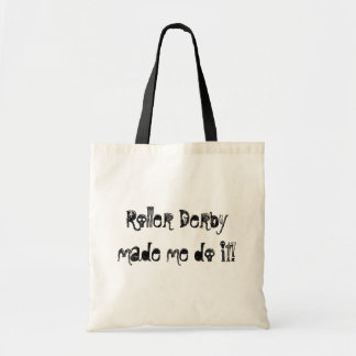 Bolso De Tela ¡El rodillo Derby hizo que lo hace!