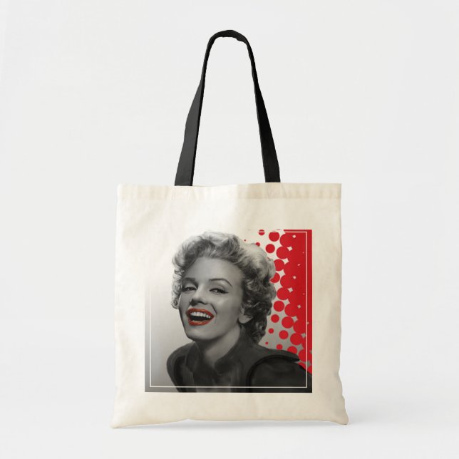 Bolso De Tela El rojo puntea a Marilyn (Frente)