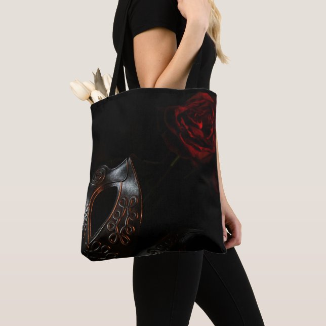 Bolso De Tela El rosa moribundo de Phantom (Detalle)