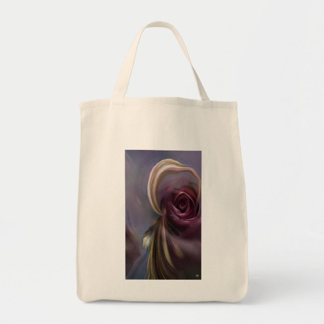 Bolso De Tela El Rosa y el Tote Headdress (Frente)