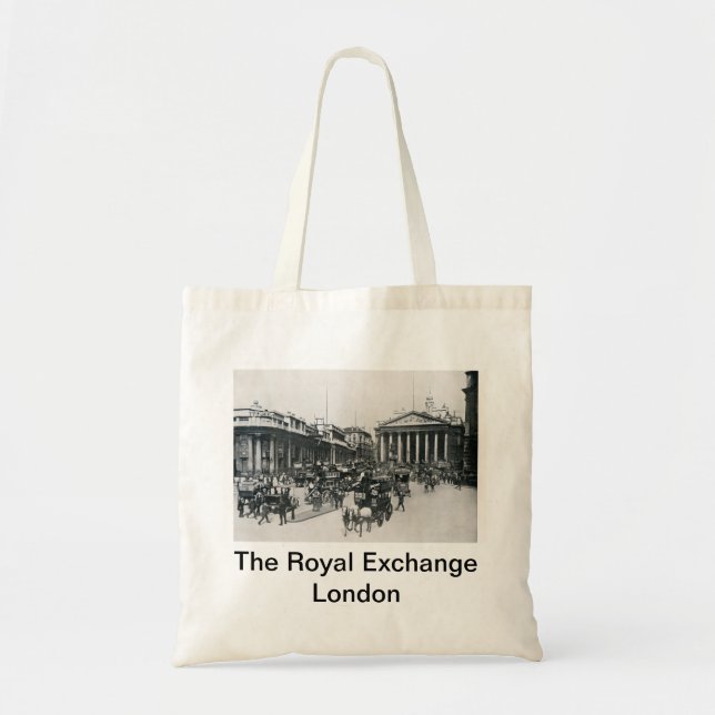 Bolso De Tela El Royal Exchange (Frente)