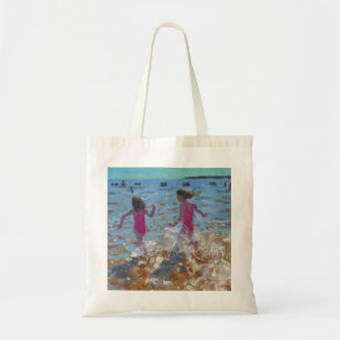 Bolso De Tela El salpicar en el mar Clacton. 2014