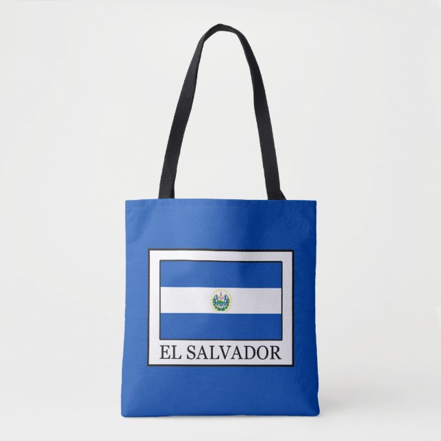 Bolso De Tela El Salvador (Anverso)