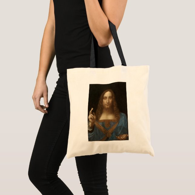Bolso De Tela El salvador Mundi de Leonardo da Vinci (Jesucristo (Anverso (producto))
