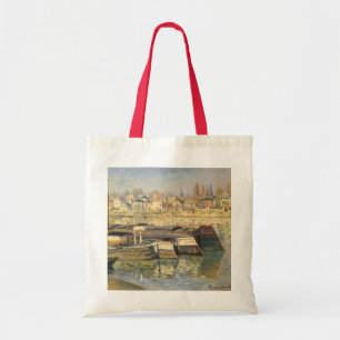 Bolso De Tela El Sena en Asnieres por Claude Monet