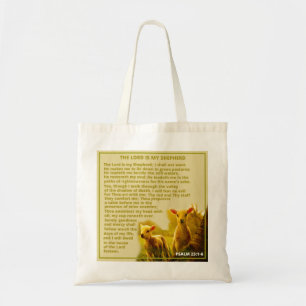 Bolso De Tela El Señor es mi Pastor