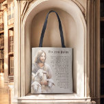 Bolso De Tela El Señor es mi Pastor - Salmo 23<br><div class="desc">Uno de los pasajes más frecuentemente citados de las Escrituras, Salmo 23 - El Señor es mi Pastor es muy querido. Todo el salmo respira serenidad y confianza feliz de que el Señor se encargará de ti. Habla del amor y la fidelidad de Dios en todas las circunstancias de la...</div>