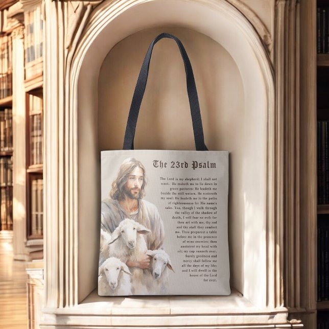 Bolso De Tela El Señor es mi Pastor - Salmo 23 (Subido por el creador)