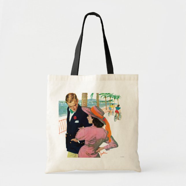 Bolso De Tela El Stategy del amor (Frente)