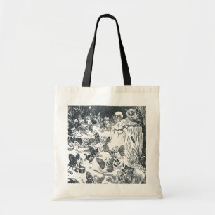 Bolso De Tela El sueño de Kitty de la Fairyland, Louis Wain