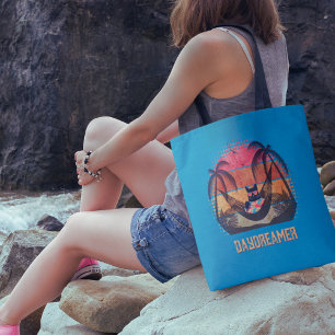 Bolso De Tela El sueño de un gato tropical de Guay