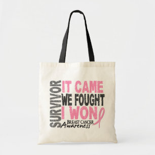 Bolso De Tela El superviviente del cáncer de pecho que vino