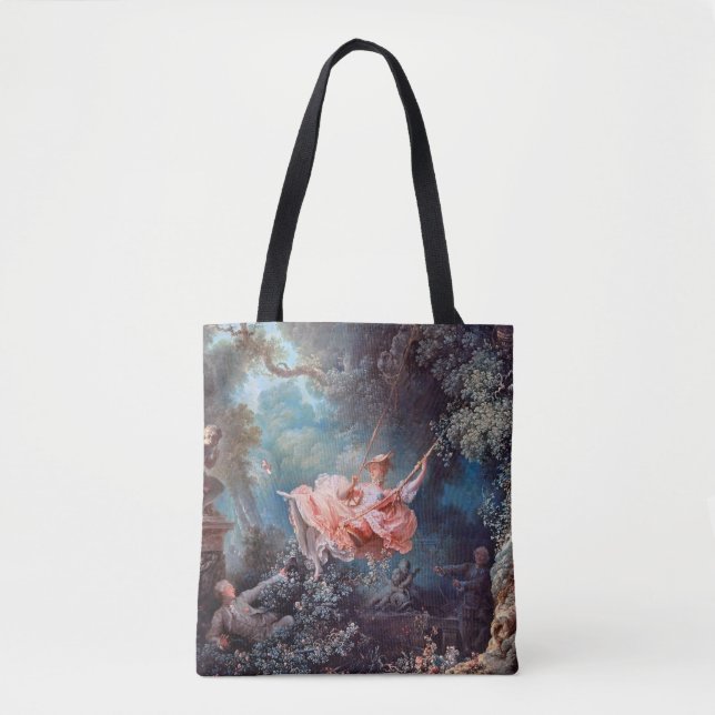 Bolso De Tela El Swing, Fragonard (Anverso)