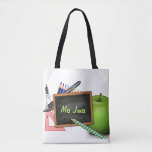Bolso De Tela El tablero del profesor