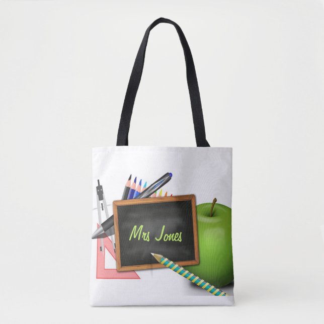 Bolso De Tela El tablero del profesor (Anverso)