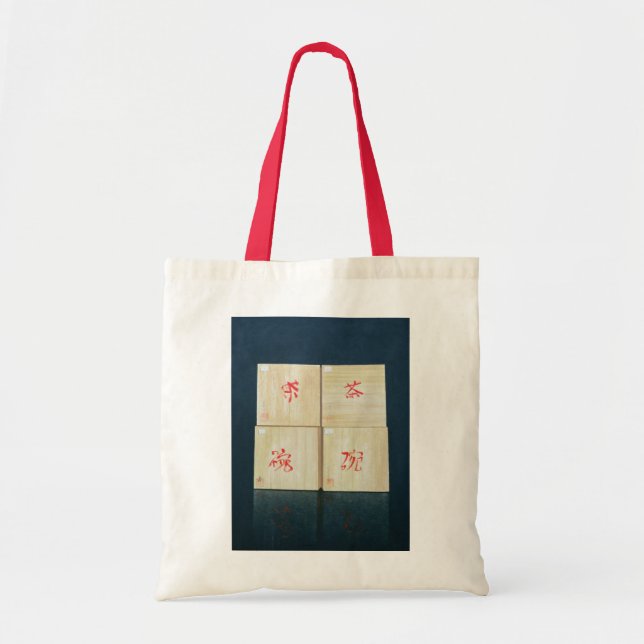 Bolso De Tela El té encajona 1992 (Frente)