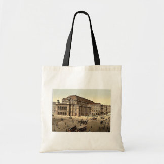 Bolso De Tela El teatro de la ópera, Viena, Austro-Hungría