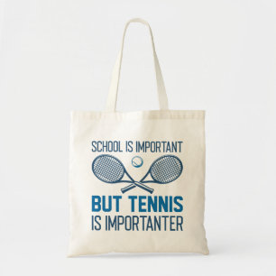 Bolso De Tela El tenis es importante