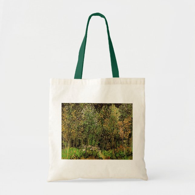 Bolso De Tela El terreno de Vincent van Gogh (Frente)