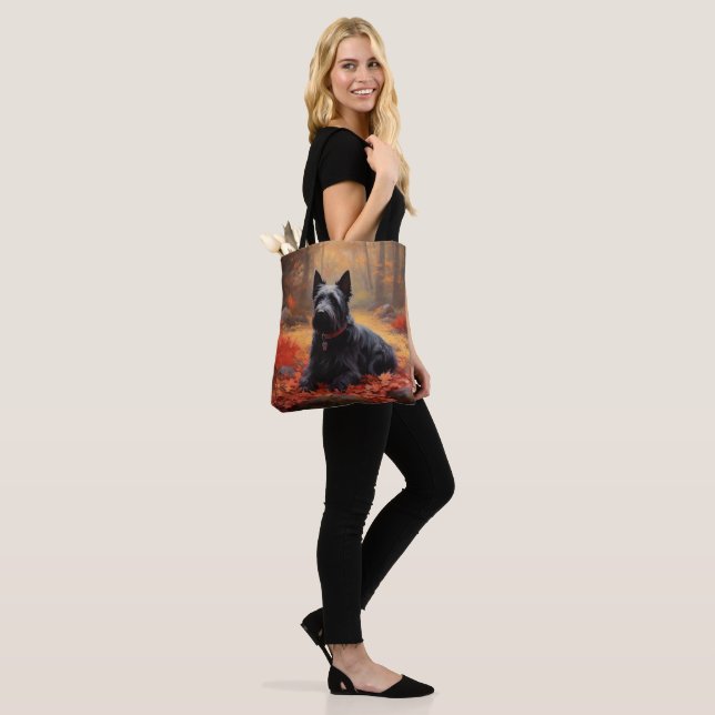 Bolso De Tela El terror escocés en otoño se inspira en la caída (Puesto)