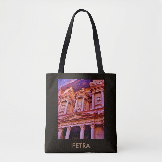 Bolso De Tela El Tesoro de Petra (Anverso)