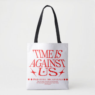 Bolso De Tela El tiempo está en nuestra contra