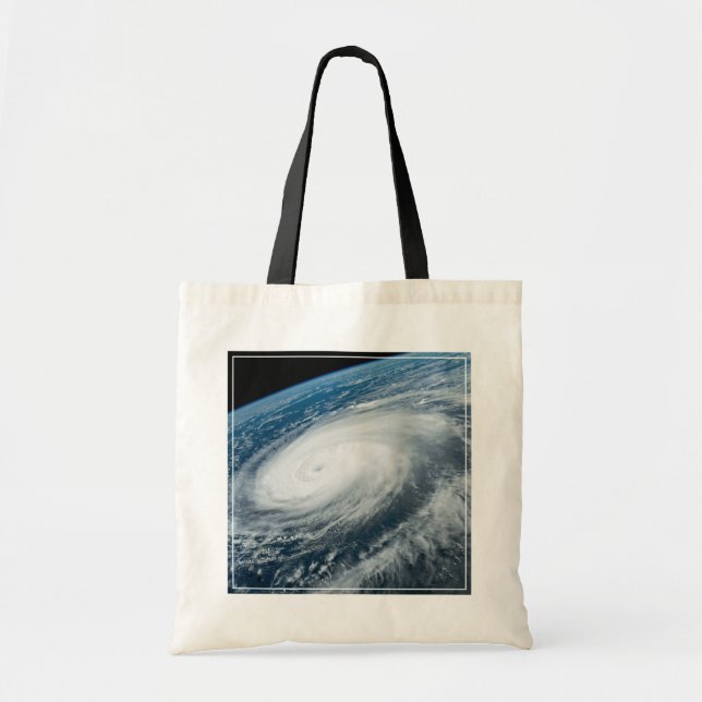 Bolso De Tela El tifón Hinnamnor. (Frente)