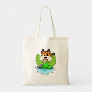 Bolso De Tela El tigre en la caza