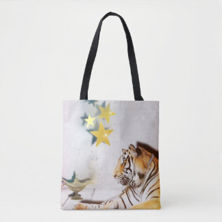Bolso De Tela El Tigre Genio