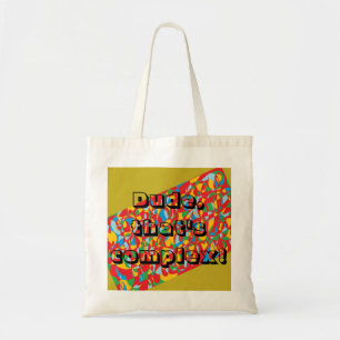 Bolso De Tela ¡El tipo, de que es complejo! Cita negra huérfan