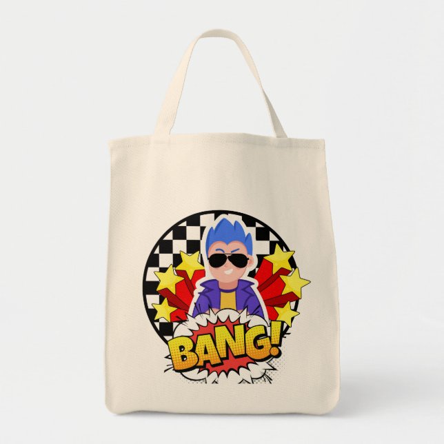 Bolso De Tela El tipo del bang (Frente)