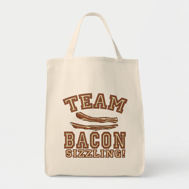 Bolso De Tela El TOCINO del EQUIPO ESTÁ CHISPORROTEANDO las (Frente)