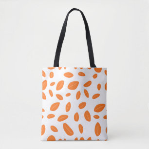 Bolso De Tela El Tote de hoja Naranja