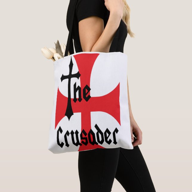 Bolso De Tela El Tote de impresión completa del cruzado (Detalle)