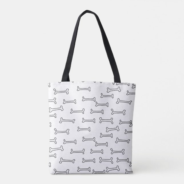 Bolso De Tela El Tote de la mascota de moda (Reverso)