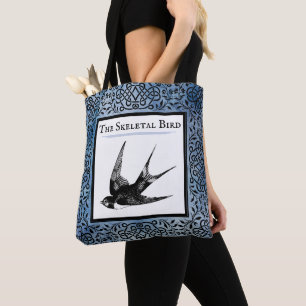 Bolso De Tela El Tote de las aves esqueléticas