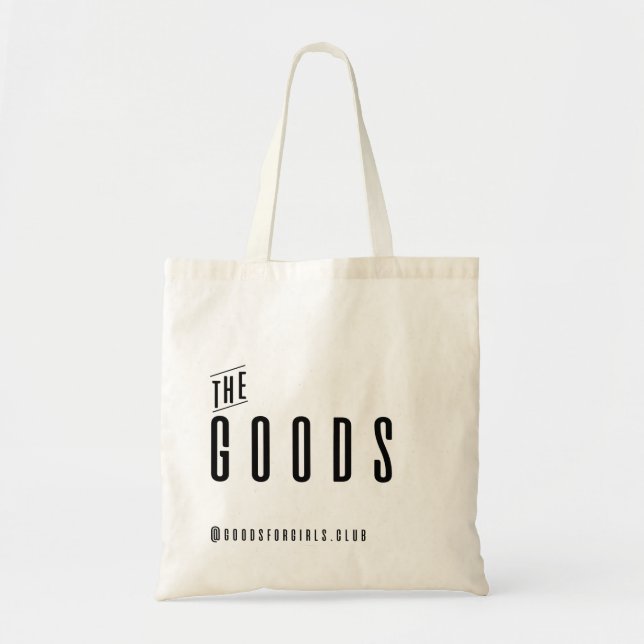 Bolso De Tela El tote de las mercancías (Frente)