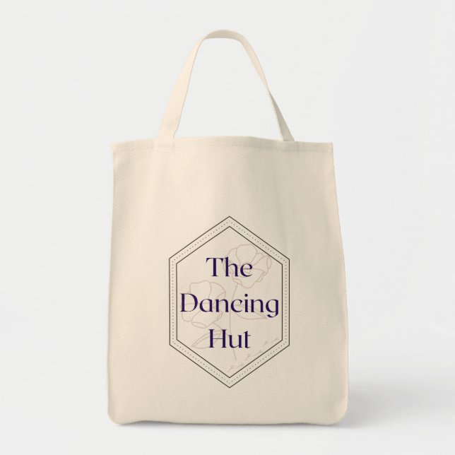 Bolso De Tela El Tote de las tiendas de cabañas bailarinas (Frente)