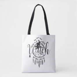 Bolso De Tela El Tote de las vibraciones boho - Pequeña Bruja en